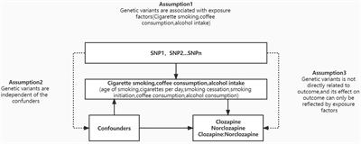 Cigarette smoking, coffee consumption, alcohol intake, and clozapine metabolism: A Mendelian randomization study
